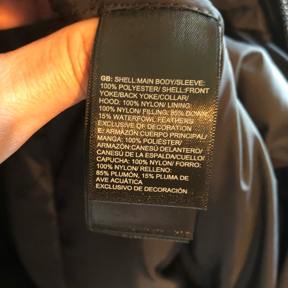 The North Face Nuptse Camo Long Jacket small - Picture 10 of 11